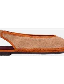 Merceditas de mujer terciopelo narnia sand - Flabelus - FashionsVida