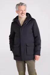 Ranger Mens Padded Parka - Black - Black - Size: L