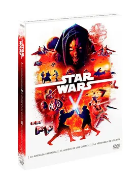 Dvd Star Wars Episodios 1-3 Multicolor One Size unisex - Divisa - FashionsVida