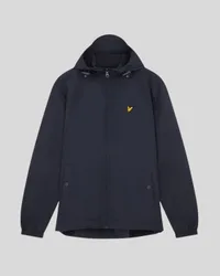 Men's Water Resistant Hooded Jacket in Dark Navy