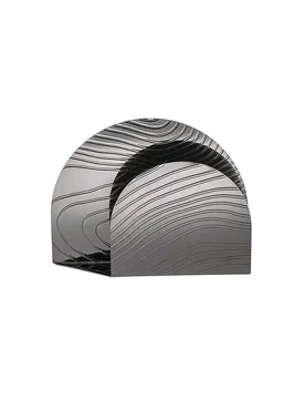 Portatovaglioli Veneer in acciaio inox argento - Alessi - FashionsVida