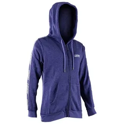 Leatt Felpa Con Zip Tech Blue