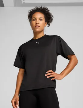 Camisetas M-C de Casual de Mujer W TAD ESSENTIAL RELAXED TEE - Puma - FashionsVida