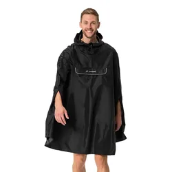 Poncho Impermeabile Valdipino Black Uni