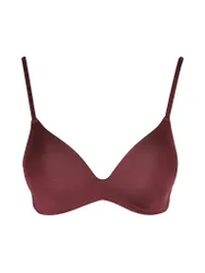 Push Up BH PERFECT BASIC bordeaux dunkelrot 70A Damen