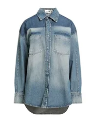 Jeanshemd Damen Blau 32,34,36 Damen