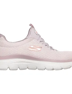 Baskets Summits Plus Light Mauve Mesh / Mauve Trim EU 41 - Skechers - FashionsVida
