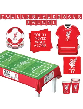 Liverpool FC Geburtstagsset 44-teilig - PartyDroid - FashionsVida
