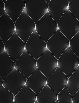 Guirlande Lumineuse Net Flat Cold White 4.5mx1.5m 300 Led Blister Transparent One Size - AIGOSTAR - FashionsVida