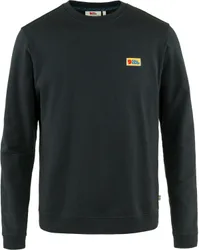 Sweat en coton organique - Vardag Sweater M Black en Coton - Taille L - Noir