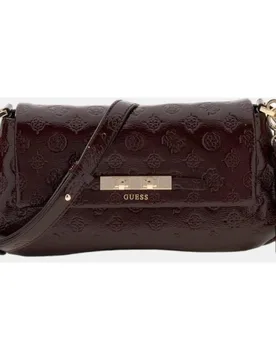 Bolso baguette con asa de hombro y cierre frontal - Guess - FashionsVida