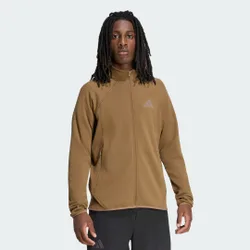 Giacca Terrex Xperior CLIMAWARM+ Ventknit Fleece XL Brown Oxide