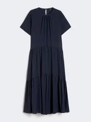 MAX MARA abito in tela donna blu