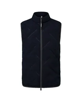 Steppgilet SANTONO dunkelblau L Herren - Ecoalf - FashionsVida