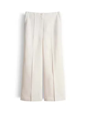 Celino cropped linen female - 40 - FashionsVida