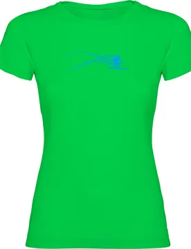 T-shirt à Manches Courtes Surf Estella Light Green XL - Kruskis - FashionsVida