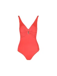 Damen Badeanzug rot 46C W