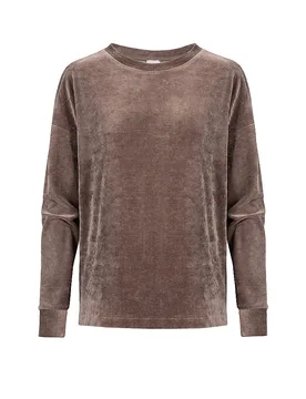 Suéter Loungewear VELVET DREAM marrón claro L - Mey - FashionsVida