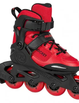 Patins En Ligne Rocket Adjustable Black / Red EU 37-40 Homme - Powerslide - FashionsVida
