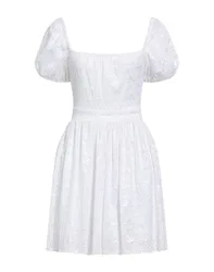Mini-Kleid Damen Weiß 36 Damen