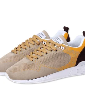Scarpa Bassa Uomo Easy Run Beige - Djinns - FashionsVida
