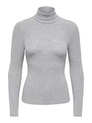 ONLGLAMOUR L/S ROLL-NECK TOP JRS NO female