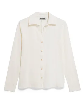 Bluse NALAANNIA creme XL Damen - Armedangels - FashionsVida