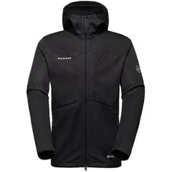 Giacca softshell da uomo Ultimate VIII con cappuccio nero L