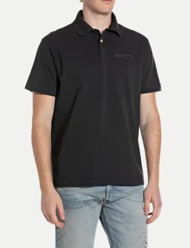 Replay Poloshirt Schwarz L - Replay - FashionsVida