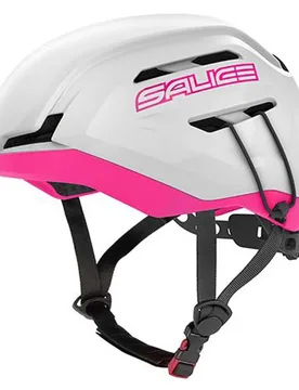 Casque Ice White / Fuchsia L-XL unisex - Salice - FashionsVida