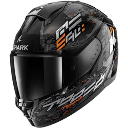Casco Moto Integrale RIDILL 2 MOLOKAI Nero Silver Aran taglia XL