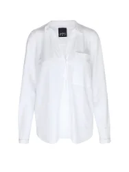 Hemdbluse KAEMI blanco M