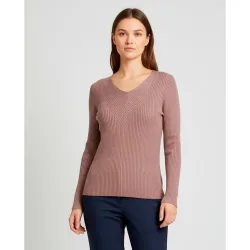 Jersey de mujer manga larga liso