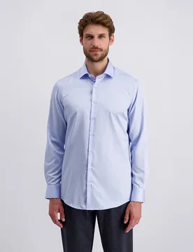 Camisa de vestir estructura de hombre Modern fit color blanco - Pierre Cardin - FashionsVida