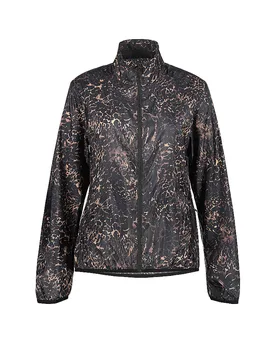 Giacca da corsa da donna Maile Print nero 38 - Rukka - FashionsVida