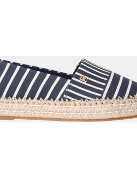 Alpargata de mujer con plataforma y estampada de rayas de - Tommy Hilfiger - FashionsVida