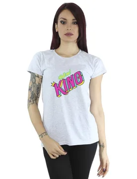 Women's The Lion King Classic King Cotton T-Shirt in Grey Size: Medium - Grey - Size: M - Disney - FashionsVida
