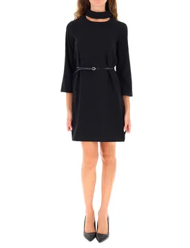 Abito con cintura NERO 12 - Armani exchange - FashionsVida