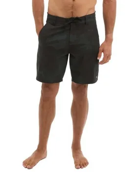 Flyline 19´´ Brush Camo Swimming Shorts Black 34 Men - PELAGIC - FashionsVida
