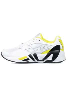 Scarpa Bassa Uomo Mindblower White/empire Yellow/black - Fila - FashionsVida