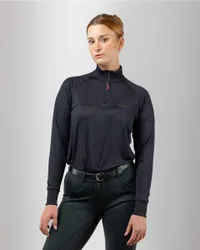 Damen Funktionsshirt MESH black L