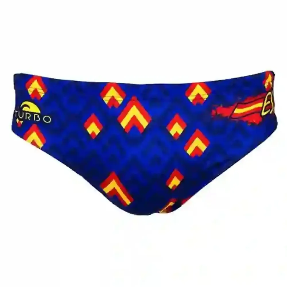 Wp Esp Oficial 2018 Swimming Brief Navy 3-4 Years Boys - TURBO - FashionsVida