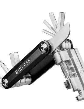 Multitool Mini P20 Black / Chrome - Topeak - FashionsVida