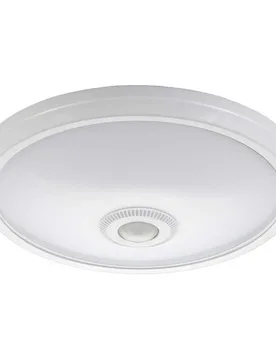 Appliquer Un éclairage Led En Saillie Avec Capteur Et Lumière D´urgence 4000k 16w 1100 Lumens White One Size - Edm - FashionsVida