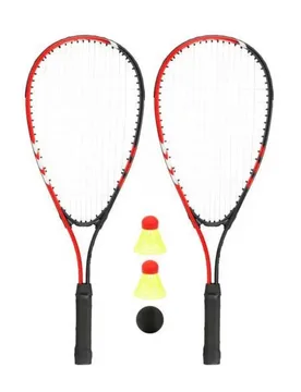 Crossminton Set Red / Grey One Size - Avento - FashionsVida