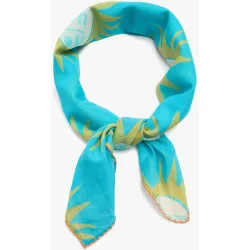 Pañuelo para el pelo 100% algodón con estampado de soles