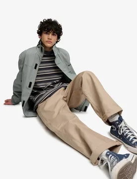Superdry Herren Bench Workwear Gerade Chino-hose Beige - Größe: 34/32 - 79.99 - FashionsVida