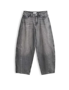 Jeans Balloon Fit LOLAH MOTION gris 34/L28 - Opus - FashionsVida