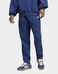 Mens Pantaloni Essentials 3-stripes IN French Terry Con Bordi Affusolati - Blu, blu blu Uomo taglia S