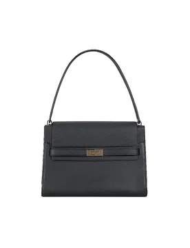 Bolso de cuero - Bolso de hombro LEE RADZIWILL Large negro - Tory burch - FashionsVida